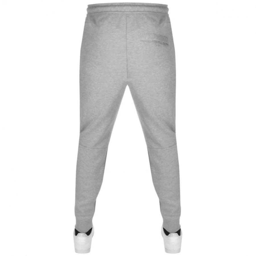 Alternative Image for ProductNike Repeat Logo Taped Jogging Bottoms Grey2